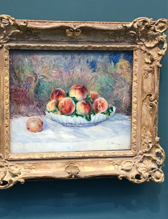 ルノワール　Peaches　1881-1882