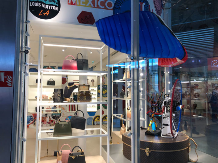 Une boutique Louis Vuitton à Roissy Charles de Gaulle