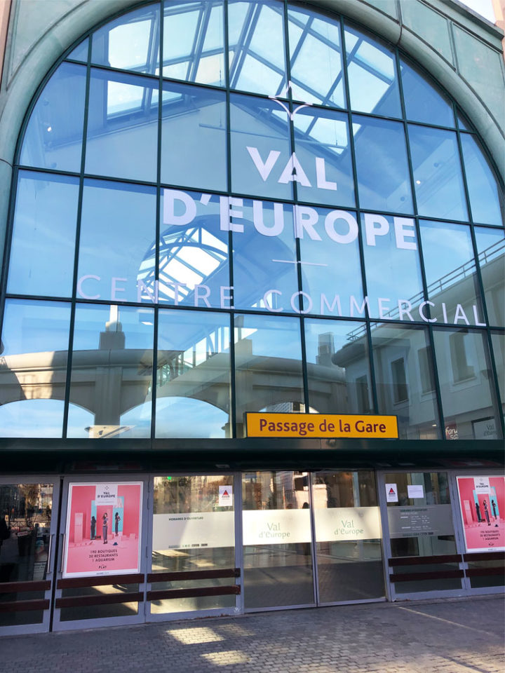 Val d'Europeの入り口