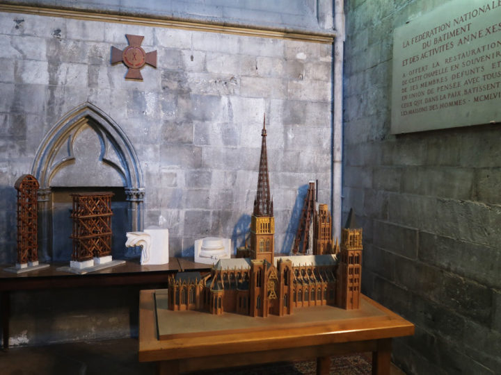 ルーアン大聖堂　模型