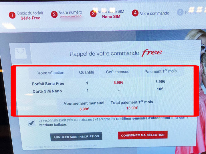  Free Mobile France