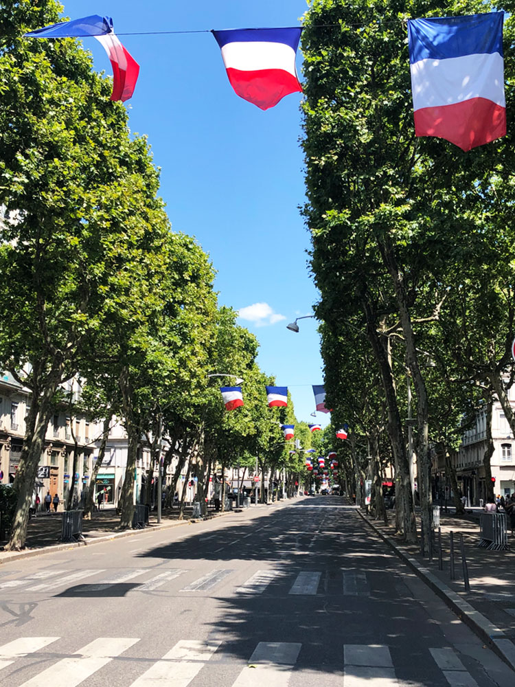 フランクラン・ルーズヴェルト広場の写真です。