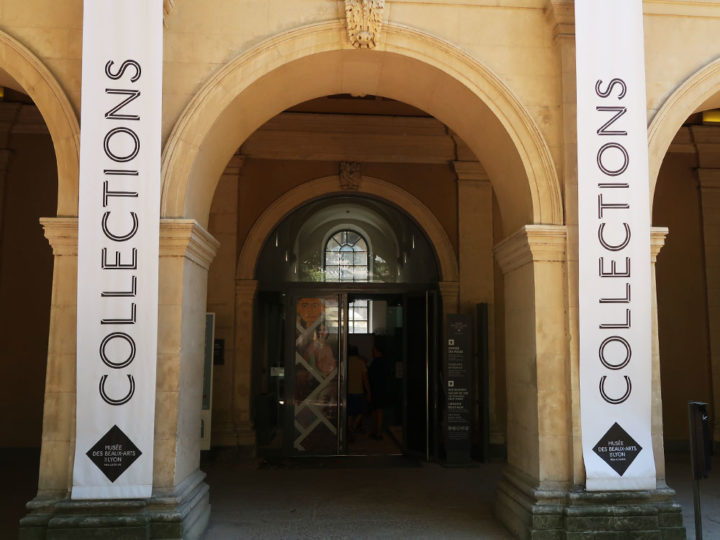 Entrance to the Musée de Lyon.