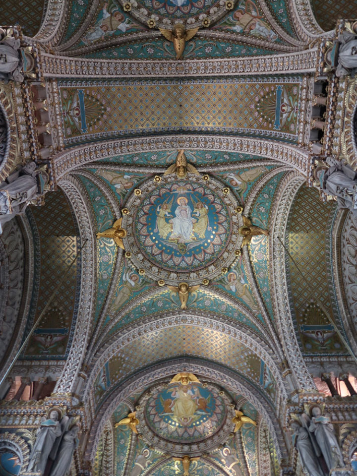 St Mary's painted on the ceiling.