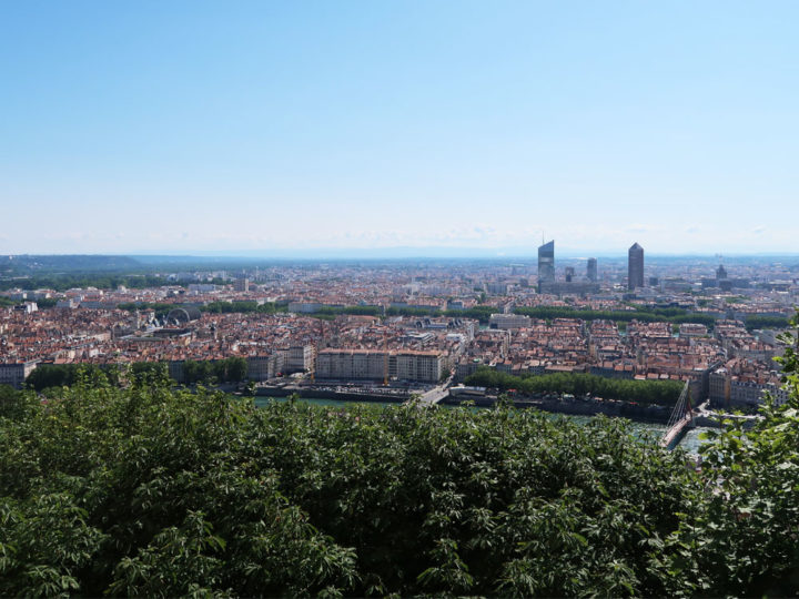 View from Fourvières Hill.