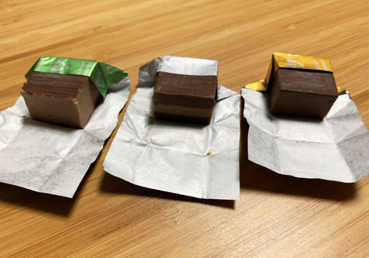 チョコレートの中身です。