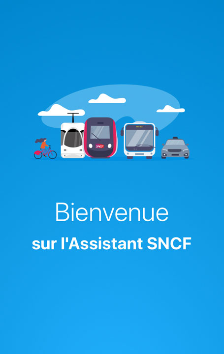 Assistant SNCF を起動します。