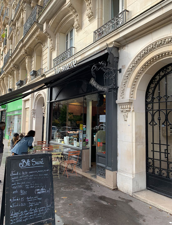 Exterior view of Blé Sucré.