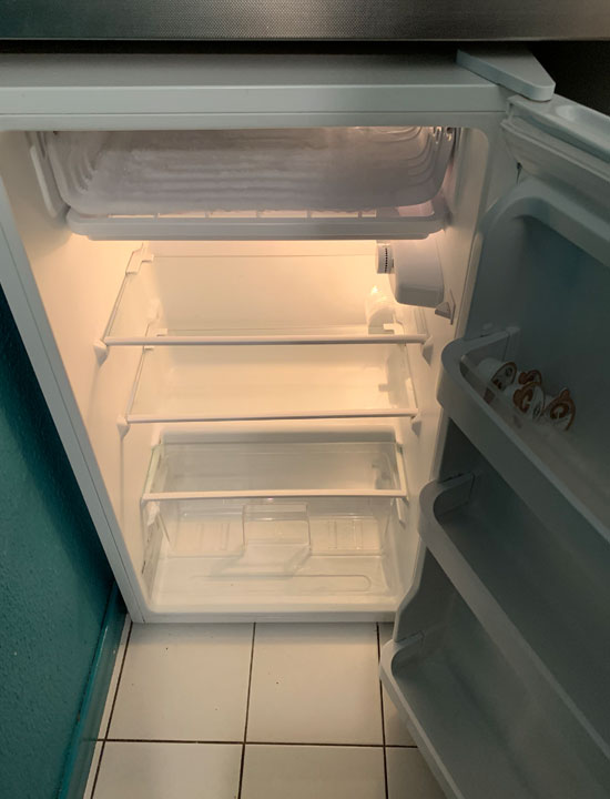 Large-sized fridges.