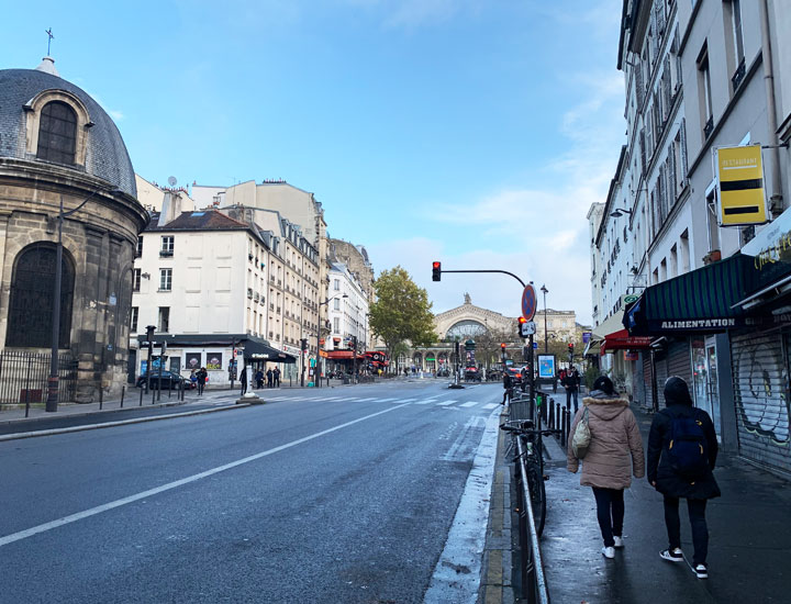 East Station, viewed from rue du Faubourg Saint-Martin.
