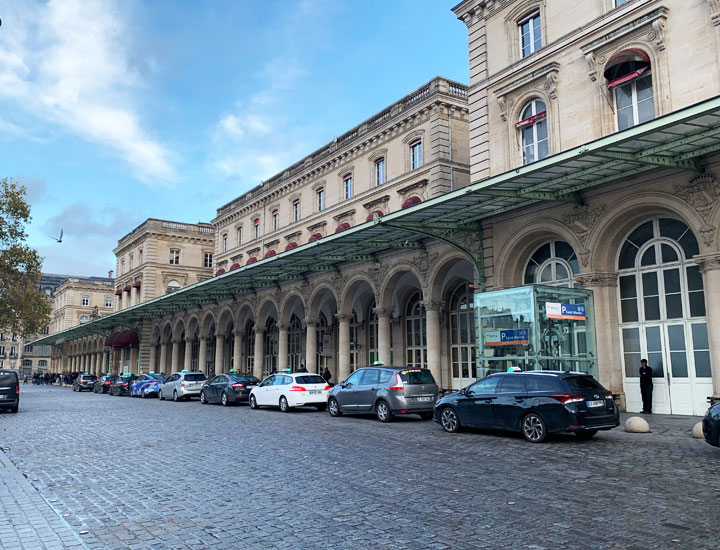 Exterior view of Gare de l'Est.