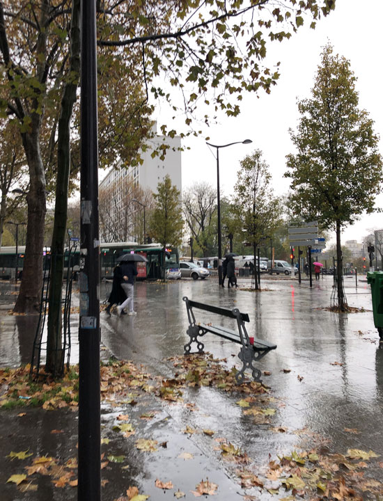 View from Place du Porte de Vanves