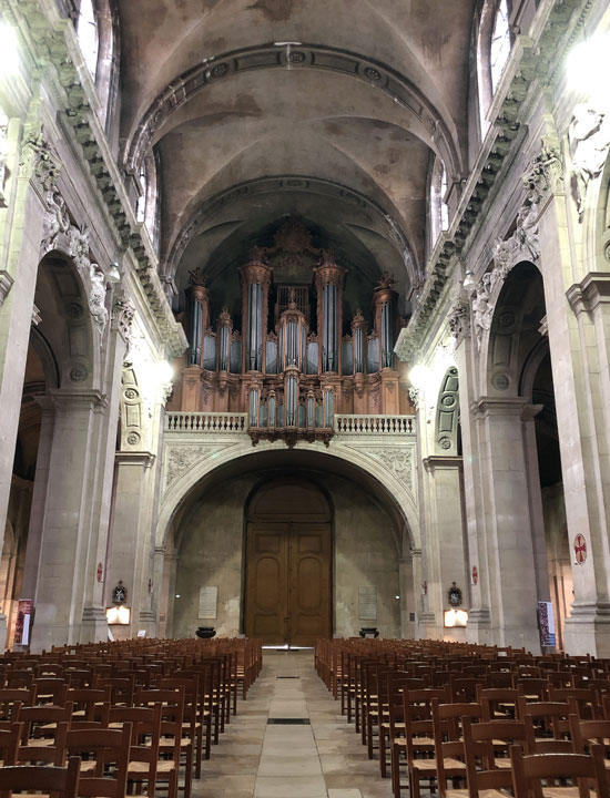 Nancy cathedral store organ