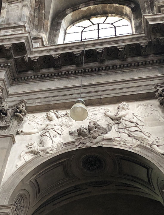 Nancy Cathedral sculptures.