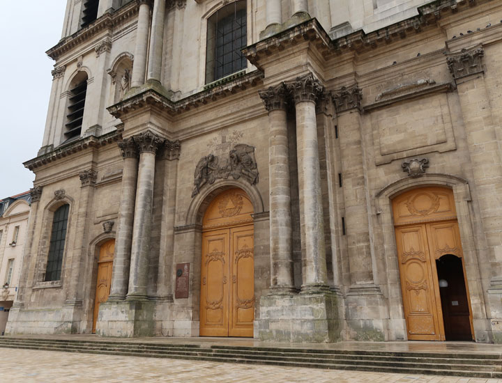 Exterior view of Notre Dame de l'Annonciation.