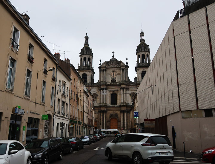 Exterior view of Notre Dame de l'Annonciation.