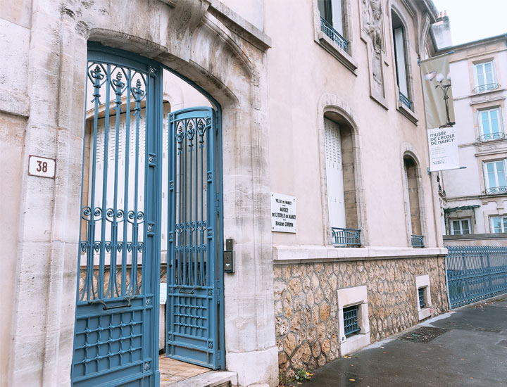 Musée de l'École de Nancyの入り口です。