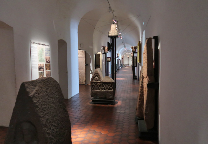 View of the exhibition corridor.
