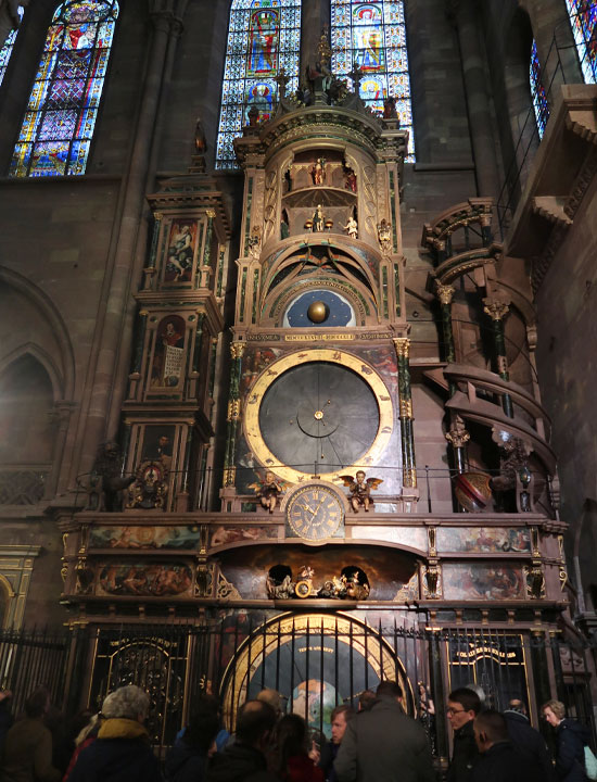 ストラスブール大聖堂の天文時計
