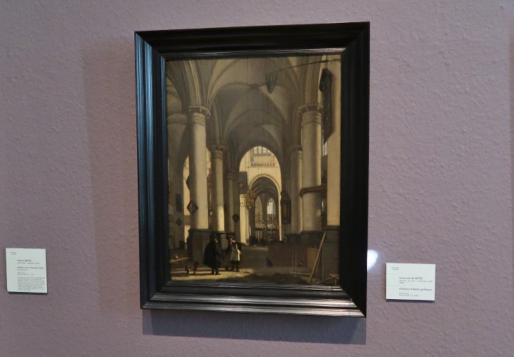 Emanuel de Witte
Intérieur d'église gothique (1679)