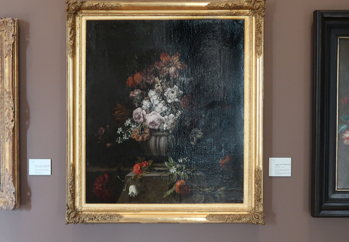 Gaspar Pieter Verbruggen le Jeune Vase de fleurs et de fruits