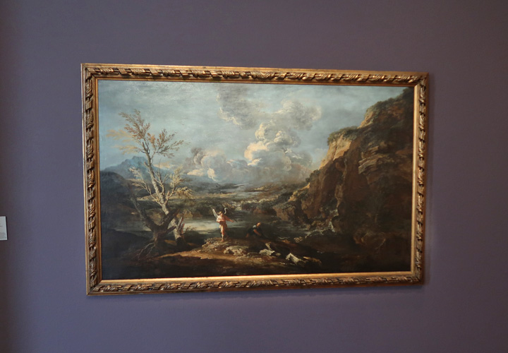 Salvator Rosa
PAYSAGE AVEC TOBIE ET L’ANGE (1670)