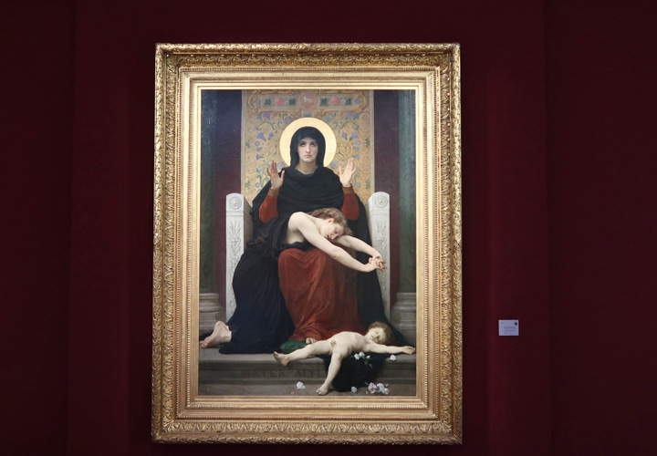 William Adolphe Bouguereau  La Vierge consolatrice (1877)