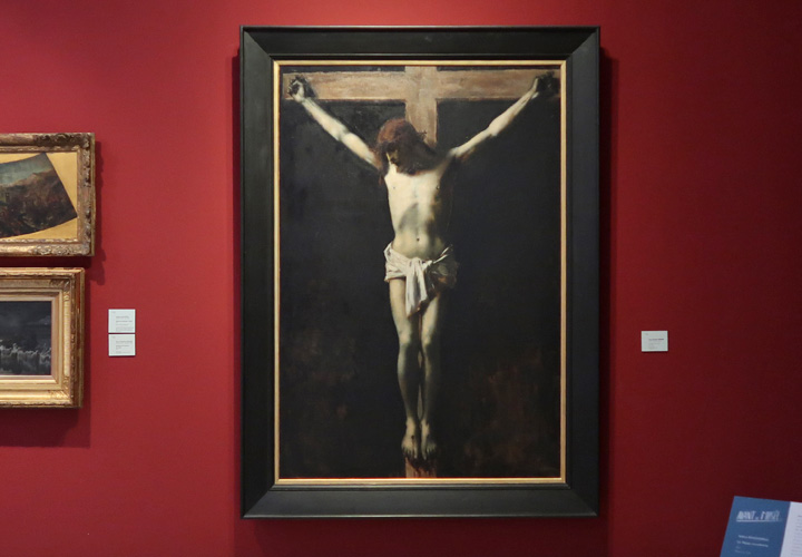 Jean-Jacques Henner Le Christ en croix (1890)