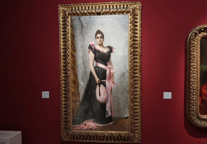 Léon-François Comerre Portrait de la femme de l'artiste (1892)