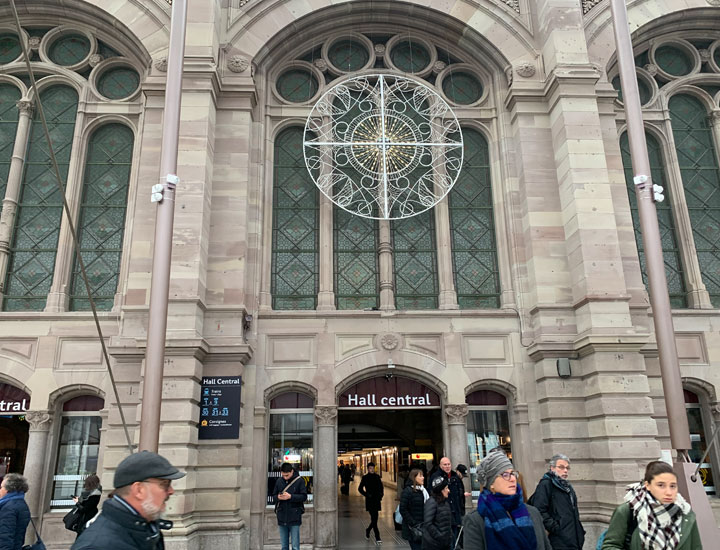 Gare de Strasbourgの入り口
