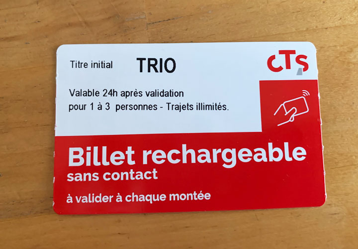 TRIO tickets.