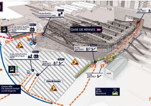 Gare De Rennes レンヌ駅 モンサンミッシェル観光への起点となる 新しく生まれ変わった駅をご紹介 タビパリラックス