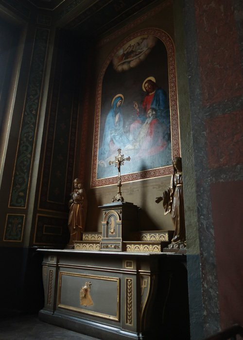 レンヌ大聖堂内部の写真