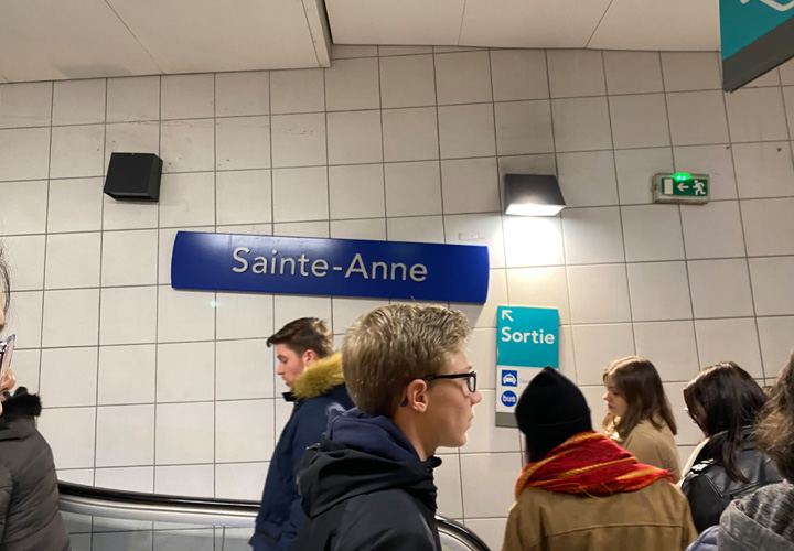 Sainte-Anne駅