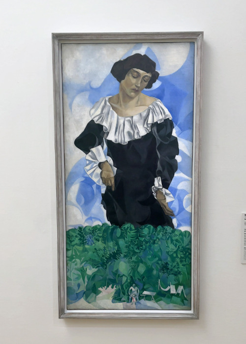 Marc Chagall (1887-1985)
Bella au col blanc (1917)