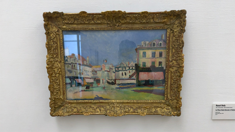 Raoul Dufy (1877-1953) La Place Saint-Gervais à Falaise (1906)