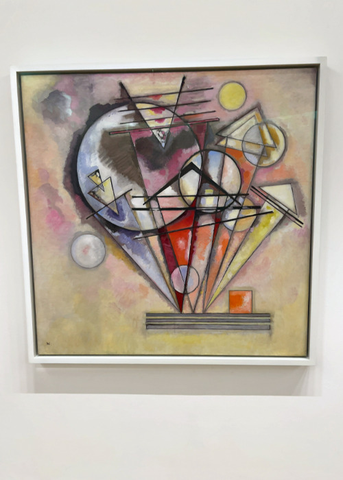 Vassily Kandinsky (1866-1944) Auf Spitzen (Sur les pointes) (1928)