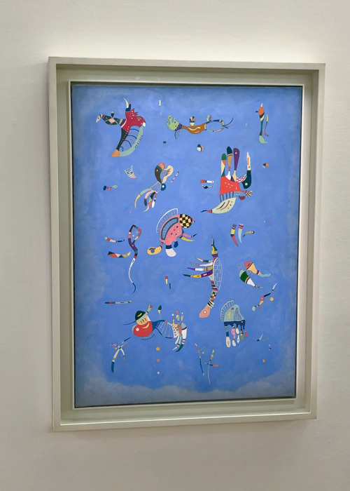 Vassily Kandinsky (1866-1944) Bleu de ciel (1940)