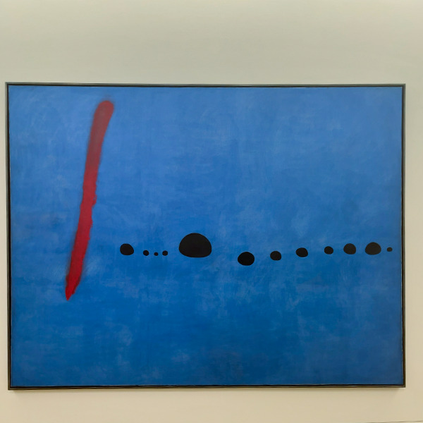 Joan Miró (1893-1983)
Bleu II (1961)